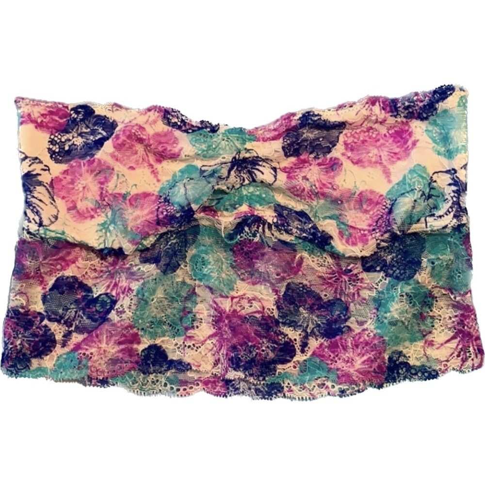 Pink by Victoria’s Secret lace bandeau bralette
